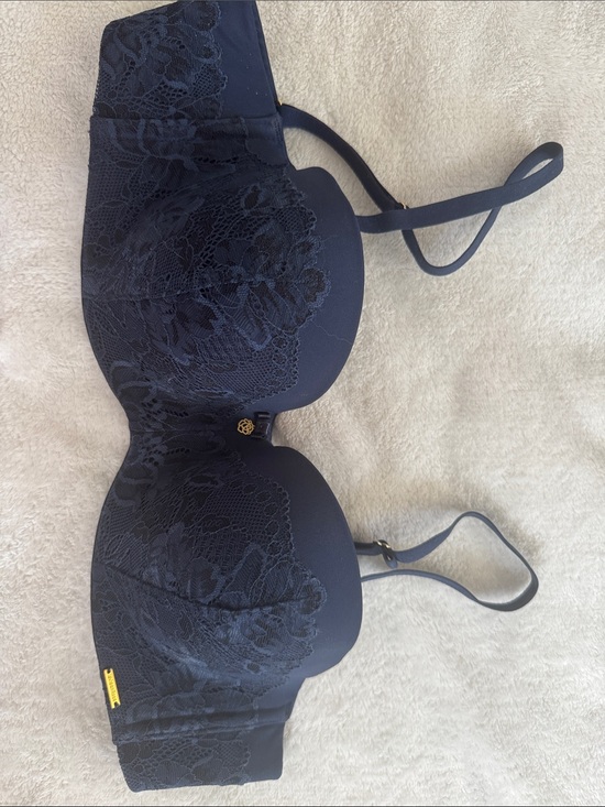 La Vie En Rose Other - La Vie En Rose My Memory Navy Lace Bra